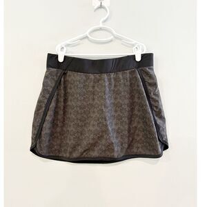 REI floral gray and black skort